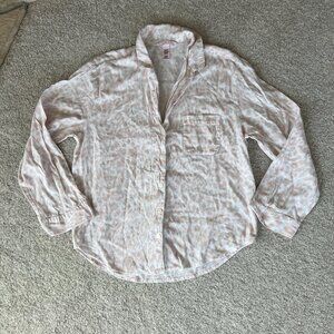 NWOT Victoria’s Secret Long Sleeve Tee Polka Dots Size S